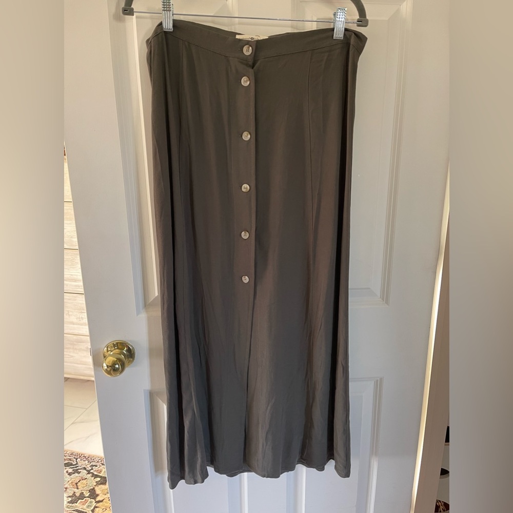Natural Life Midi Skirt